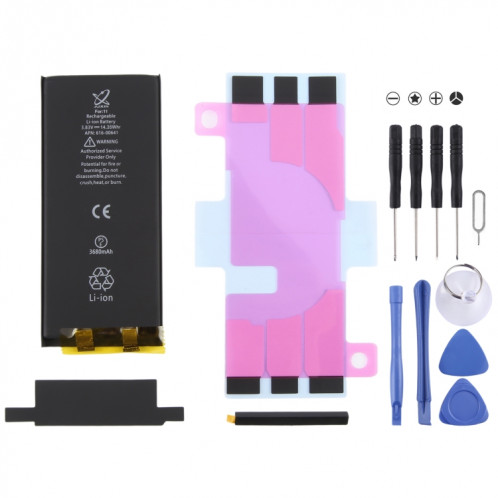 Batterie lithium-ion à cycle zéro JUXIN 3680 mAh pour iPhone 11 SH06041908-05