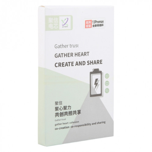 Batterie lithium-ion à cycle zéro JUXIN 4850 mAh pour iPhone 13 Pro Max SH061390-05