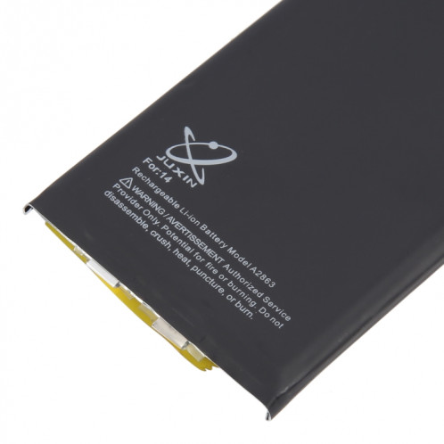Batterie Li-ion à cycle zéro JUXIN 3670 mAh pour iPhone 14 SH06141541-05
