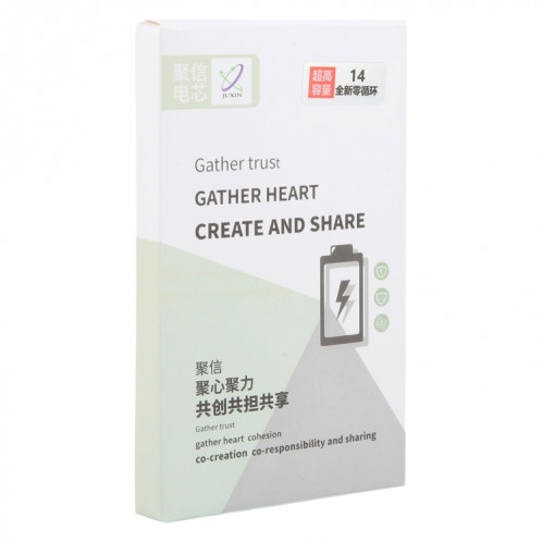 Batterie Li-ion à cycle zéro JUXIN 3670 mAh pour iPhone 14 SH06141541-05
