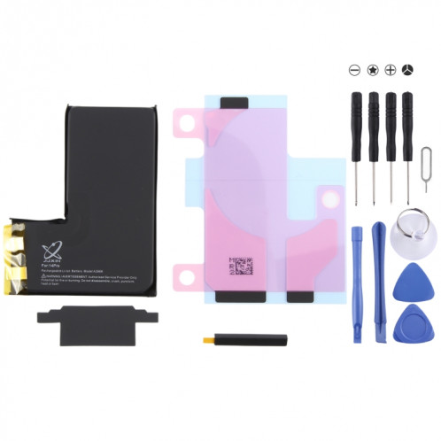 Batterie Li-ion à cycle zéro JUXIN 3480 mAh pour iPhone 14 Pro SH0616110-05