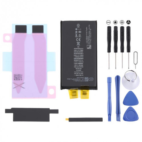 Batterie lithium-ion à cycle zéro JUXIN 3600 mAh pour iPhone 15 SH061863-05