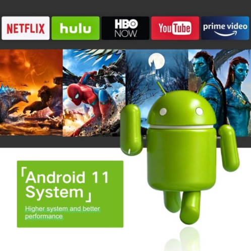 Projecteur intelligent M10 1280 x 720P 200ANSI Amlogic H713 CPU Android 11.0, (blanc) SH402A925-09