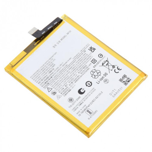 Batterie de remplacement pour Motorola Edge 2020 XT2205 NF50 5000mAh SH8103767-04
