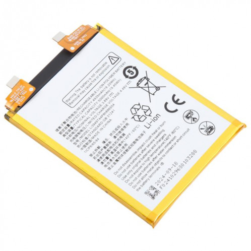 Batterie de remplacement pour ZTE Nubia Z40S Pro Li3949T44P8H886554 5000mAh SH83011924-04