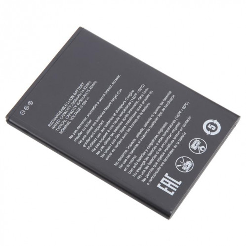 Batterie de remplacement pour ZTE Blade A53 E6539ZTE-B 3850mAh SH83021713-04