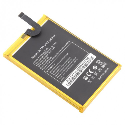 Remplacement de la batterie pour Oukitel K7 Pro 10000mAh SH88011878-04