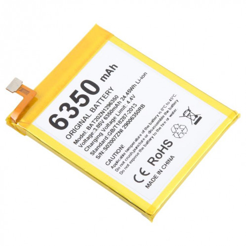 Pour remplacement de batterie DOOGEE S96 / S96 Pro BAT20ZN1296350 6350mAh SH91041935-04