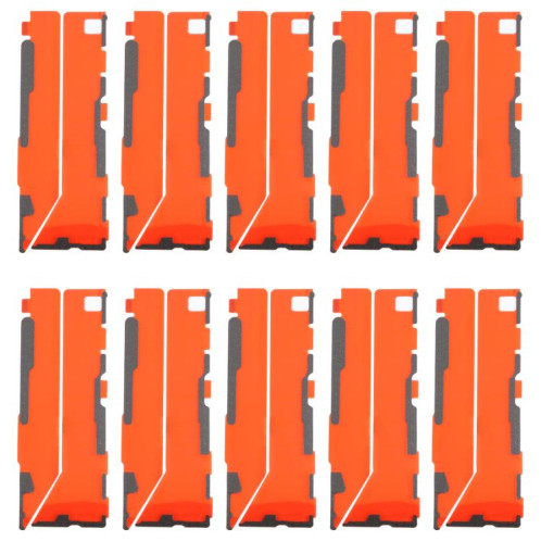 Pour Huawei Mate 40 Pro 10 pièces adhésif pour boîtier avant SH10111613-04