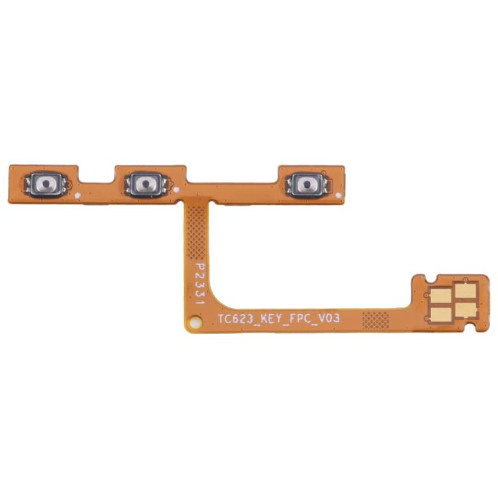 Pour Honor Pad 8 HEY-W09 Câble flexible pour bouton d'alimentation et bouton de volume SH27011118-04