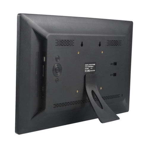 Cadre photo numérique à écran LED XCLT1850 de 18,5 pouces, type de prise : prise britannique (noir) SH203A442-08