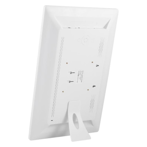 Cadre photo numérique à écran LED XCLT1850 de 18,5 pouces, type de prise : prise britannique (blanc) SH203B596-08