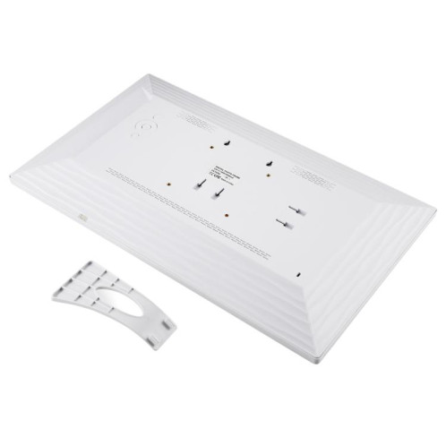 Cadre photo numérique à écran LED XCLT2150 de 21,5 pouces, type de prise : prise américaine (blanc) SH401B1567-06