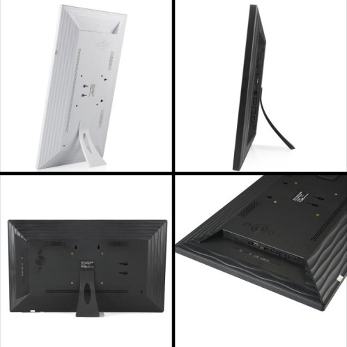 Cadre photo numérique à écran LED XCLT2150 21,5 pouces, type de prise : (noir) SH402A701-06
