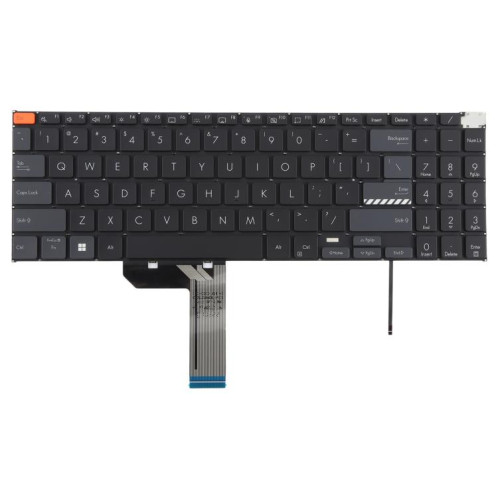 Clavier rétroéclairé pour ordinateur portable Asus Vivobook Pro 15X OLED K6501 M6501 (version américaine) (noir) SH201A1559-05