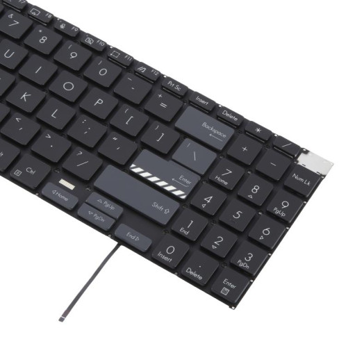 Clavier rétroéclairé pour ordinateur portable Asus Vivobook Pro 15X OLED K6501 M6501 (version américaine) (noir) SH201A1559-05