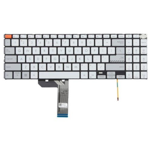 Clavier rétroéclairé pour ordinateur portable Asus Vivobook Pro 15X OLED K6501 M6501 (version américaine) (blanc) SH201B282-05