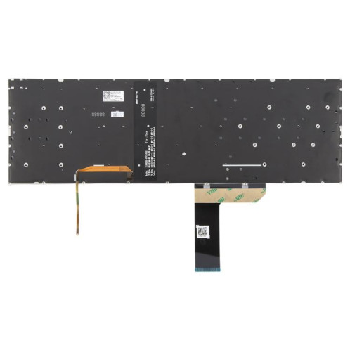 Clavier rétroéclairé pour ordinateur portable Asus Vivobook Pro 15X OLED K6501 M6501 (version américaine) (blanc) SH201B282-05