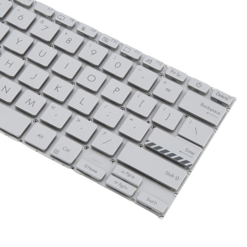 Clavier d'ordinateur portable version américaine pour Asus VivoBook 14 Pro X1402 M1402 D1402 F1402 X1403Z X1402Z (argent) SH401A320-05