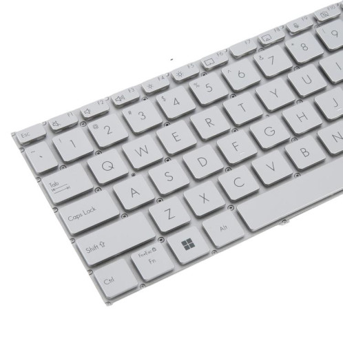 Clavier d'ordinateur portable version américaine pour Asus VivoBook 14 Pro X1402 M1402 D1402 F1402 X1403Z X1402Z (argent) SH401A320-05