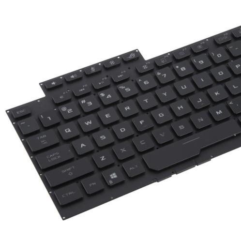 Clavier rétroéclairé RVB version américaine pour ordinateur portable Asus ROG Strix Scar G512 G512LV G512LW G512LI (noir) SH801A408-05