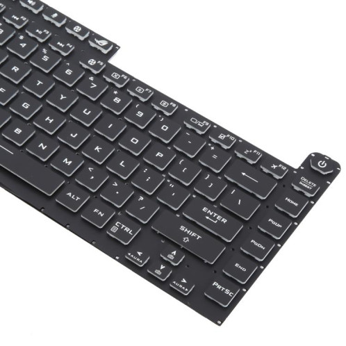 Clavier rétroéclairé 16 broches coloré pour ordinateur portable Asus ROG Strix Scar G512 G512LV G512LW G512LI (touches transparentes) SH901A354-05