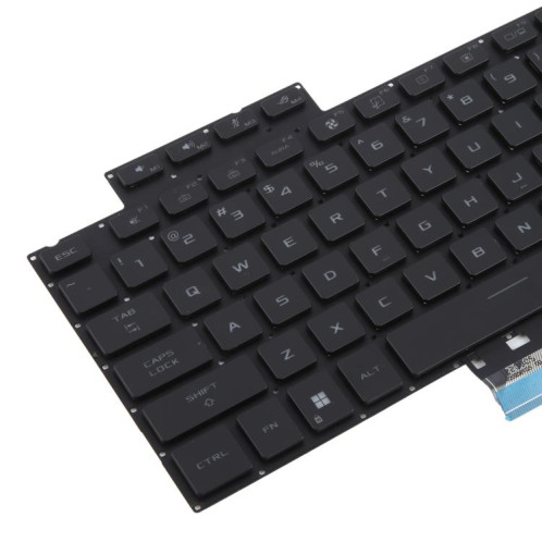 Clavier rétroéclairé pour ordinateur portable Asus ROG Zephyrus G14 GA402R GA402RJ GA402RK GA402RU GA402X GA402X (noir) SH101A95-05