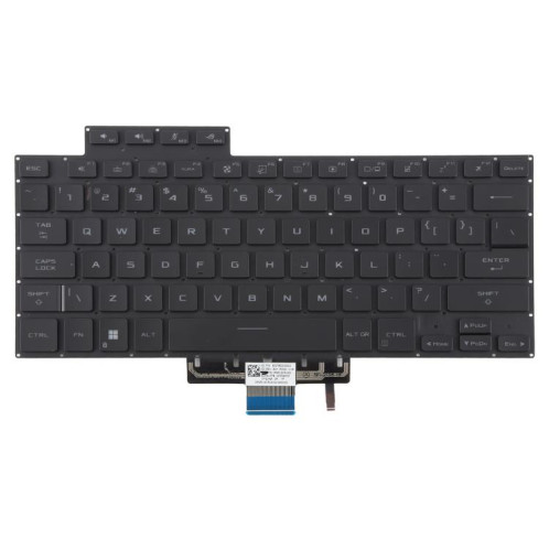 Clavier rétroéclairé pour ordinateur portable Asus Zephyrus ROG 16 G16 GA503 15 GU603 GU603H (version américaine) (noir) SH501A1596-05