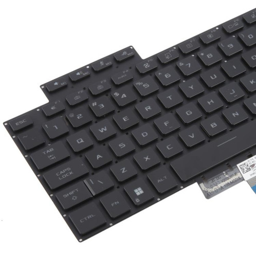 Clavier rétroéclairé pour ordinateur portable Asus Zephyrus ROG 16 G16 GA503 15 GU603 GU603H (version américaine) (noir) SH501A1596-05