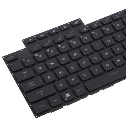 Clavier rétroéclairé RVB pour ordinateur portable Asus Rog Strix G15 G513 G513RC G513RM G513RW G513QR G513QE G513IM G513IE G513IC (noir) SH701A756-05