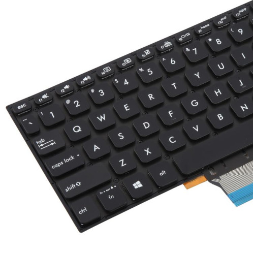 Clavier rétroéclairé pour ordinateur portable Asus VivoBook S14 K430 A430 X430 S403 S4300F S4300U (version américaine) (noir) SH901A756-05