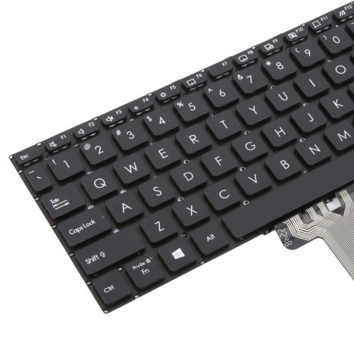 Clavier d'ordinateur portable version américaine pour Asus VivoBook S14 X421 X421DA X421UA X421EP X421EQ X421JQ X421FP X421FF X421FL (noir) SH201A973-05