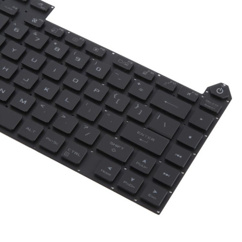 Clavier rétroéclairé RVB pour ordinateur portable Asus ROG Strix G16 G614 G614JU G634 G634JY 2023 (version américaine) (noir) SH601A418-05