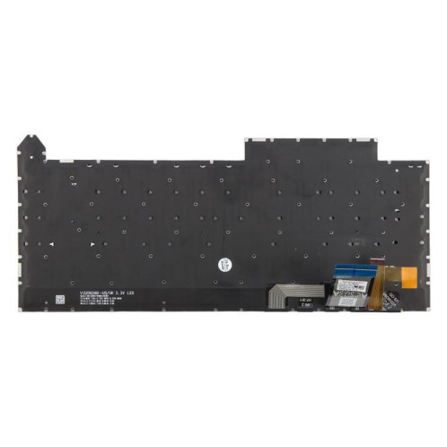 Clavier rétroéclairé coloré pour ordinateur portable Asus ROG Strix G16 G614 G614JU G634 G634JY 2023 (version américaine) (noir) SH701A956-05