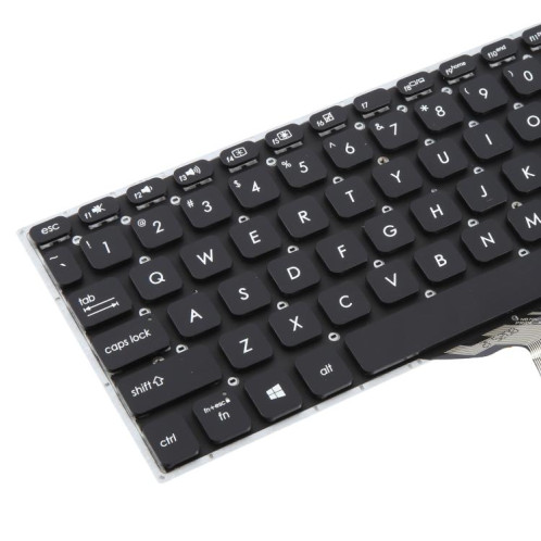 Clavier d'ordinateur portable version américaine pour Asus S530 S530U S530F S15 S530UA S530UN S5300 S5300F S5300FN S5300U S5300UN X530 X530M (argent) SH001A1638-05