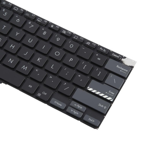 Clavier rétroéclairé pour ordinateur portable Asus Vivobook Pro 14X M7400 M4700 M4700QC M4700PC M7600 M3400 M3401 M3401Q X7400 X3400 X3400P K3400P (noir) SH401A74-05