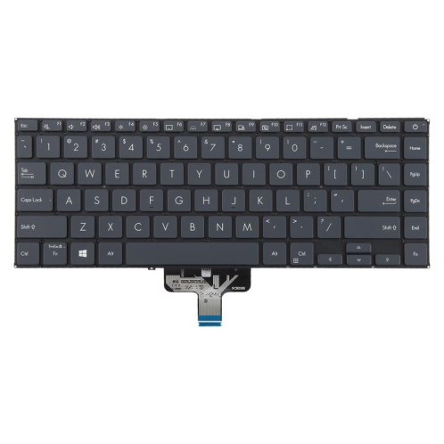 Clavier rétroéclairé pour ordinateur portable Asus ZenBook 14 ux435 ux435egl ux435e u4800egl (version américaine) (noir) SH501A989-05