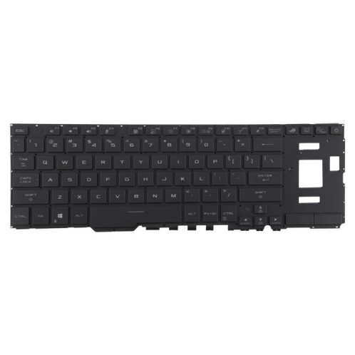 Clavier rétroéclairé pour ordinateur portable Asus ROG Zephyrus Duo 15 pouces GX550L GX550 GX550LXS GX550LWS GX551 GX551Q (noir), version américaine SH801A658-05