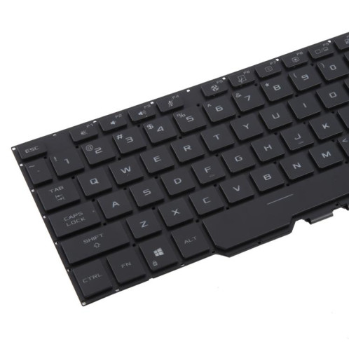 Clavier rétroéclairé pour ordinateur portable Asus ROG Zephyrus Duo 15 pouces GX550L GX550 GX550LXS GX550LWS GX551 GX551Q (noir), version américaine SH801A658-05