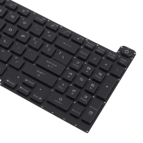 Clavier d'ordinateur portable rétroéclairé RVB, version américaine, pour Asus ROG Stirx G17 G713 G713Q G713QE G713QY G713QR G713RX G713RS G713RC G713IR G713IH (noir) SH201A510-05