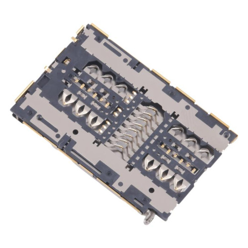 Lot de 10 lecteurs de cartes SIM et Micro SD d'origine pour Huawei P10 SH7501311-04