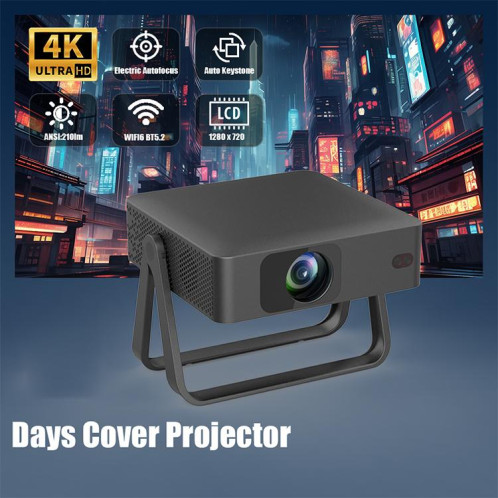 Projecteur LCD intelligent HD N5-A 1280 x 720p, prise britannique (noir) SH402A1496-012
