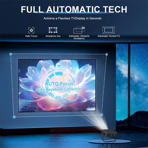 Projecteur LCD intelligent HD N5-A 1280 x 720p, (noir) SH404A1844-012