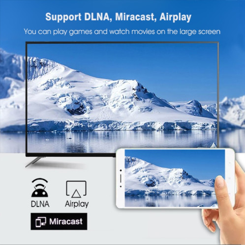 H96 MAX 6K ULTRA HD Smart TV Boîte avec télécommande, Android 10.0, ALLWINNER H616 ALLWINNER H616 ARM CORE CORTEX-A53, 2GB + 16 Go, Carte TF / USBX2 / AV / HDMI / WiFi, Plug UK SH28021122-013