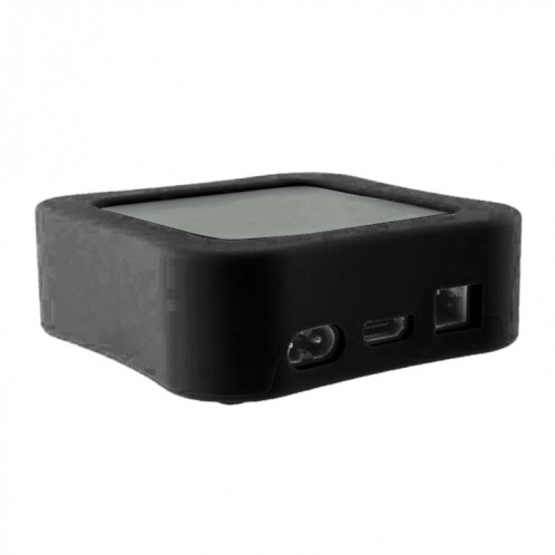 Pour Apple TV 4K 5ème / 4ème Étui de protection en silicone antidérapant antichoc pour télécommande (noir) SH601A1337-010