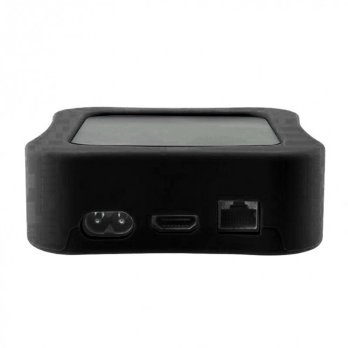 Pour Apple TV 4K 5ème / 4ème Étui de protection en silicone antidérapant antichoc pour télécommande (noir) SH601A1337-010