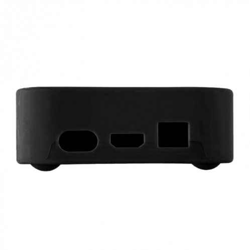 Pour Apple TV 4K 5ème / 4ème Étui de protection en silicone antidérapant antichoc pour télécommande (noir) SH601A1337-010