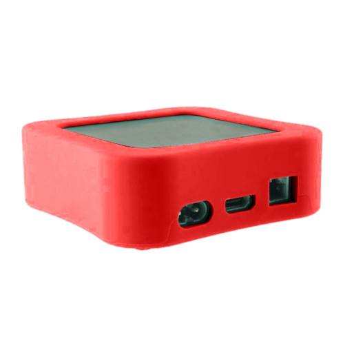 Pour Apple TV 4K 5ème / 4ème étui de protection en silicone antidérapant antichoc pour télécommande (rouge) SH601B1048-010