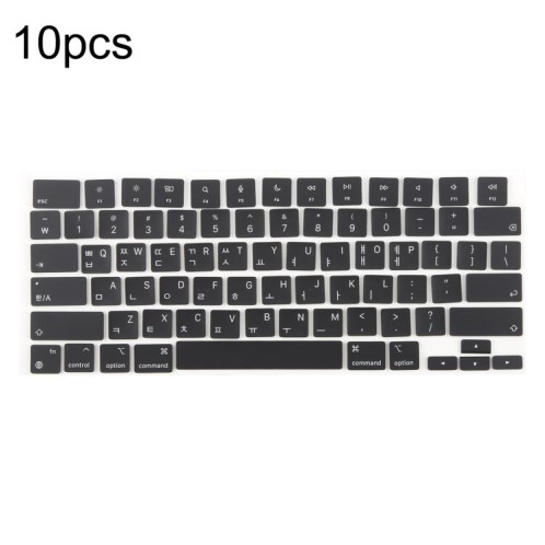 Lot de 10 petites touches de clavier américaines pour MacBook A2681, A2941, A3113, A3114, version coréenne SH52021030-03