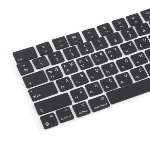 Lot de 10 petites touches de clavier américaines pour MacBook A2681, A2941, A3113, A3114, version coréenne SH52021030-03